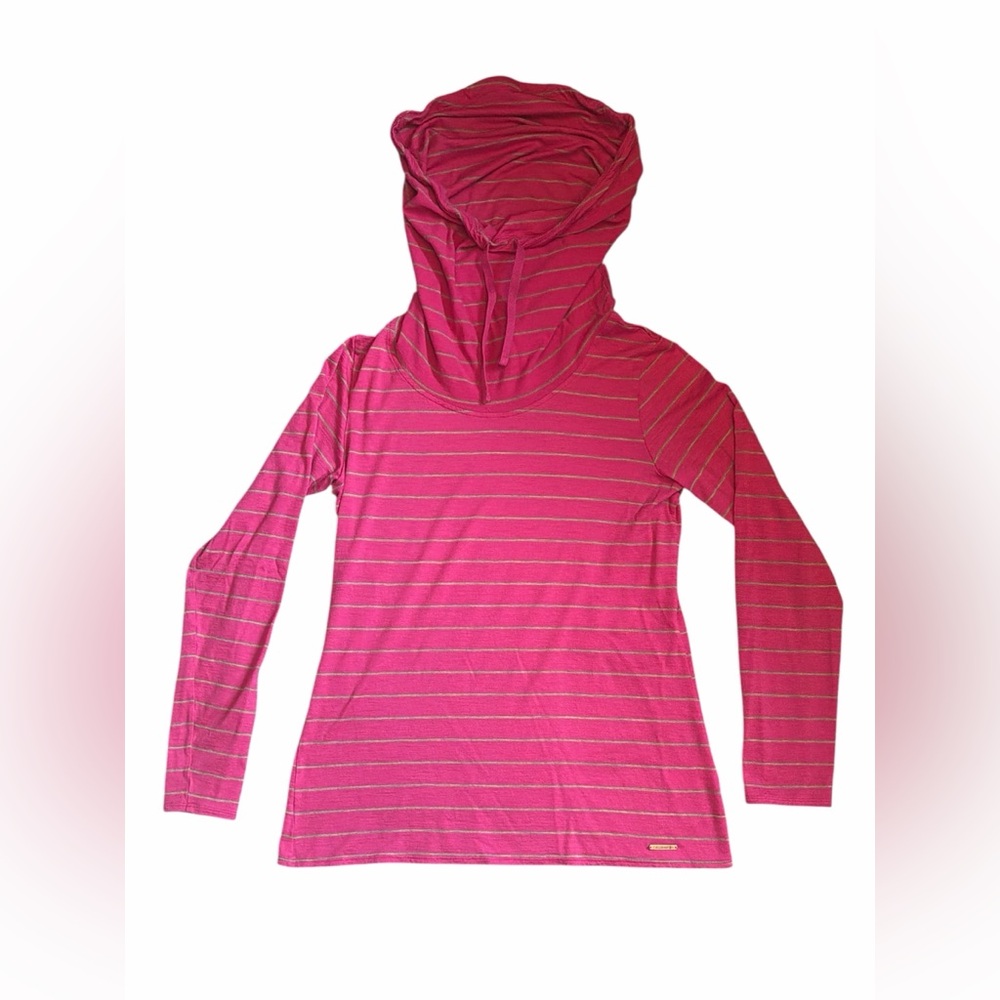 Smartwool Striped cowl neck sweater Women’s Large
